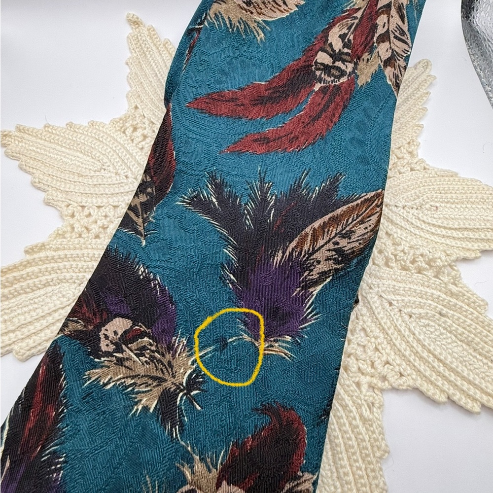 Gitman‎ Bros Made in USA PURE SILK Dry Clean Only CALL OUT see photo - Picture 8 of 8